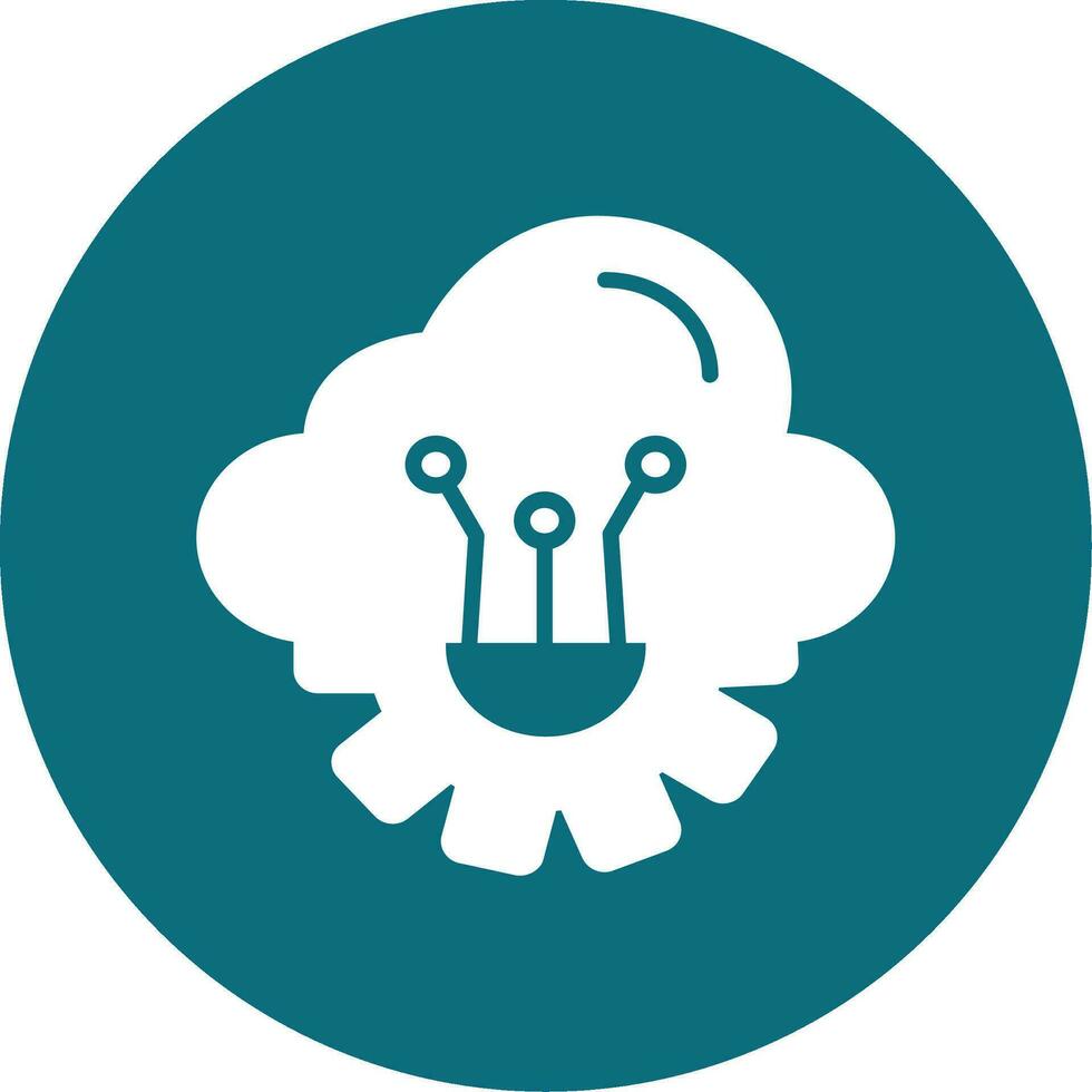 Cloud Computing Vector Icon