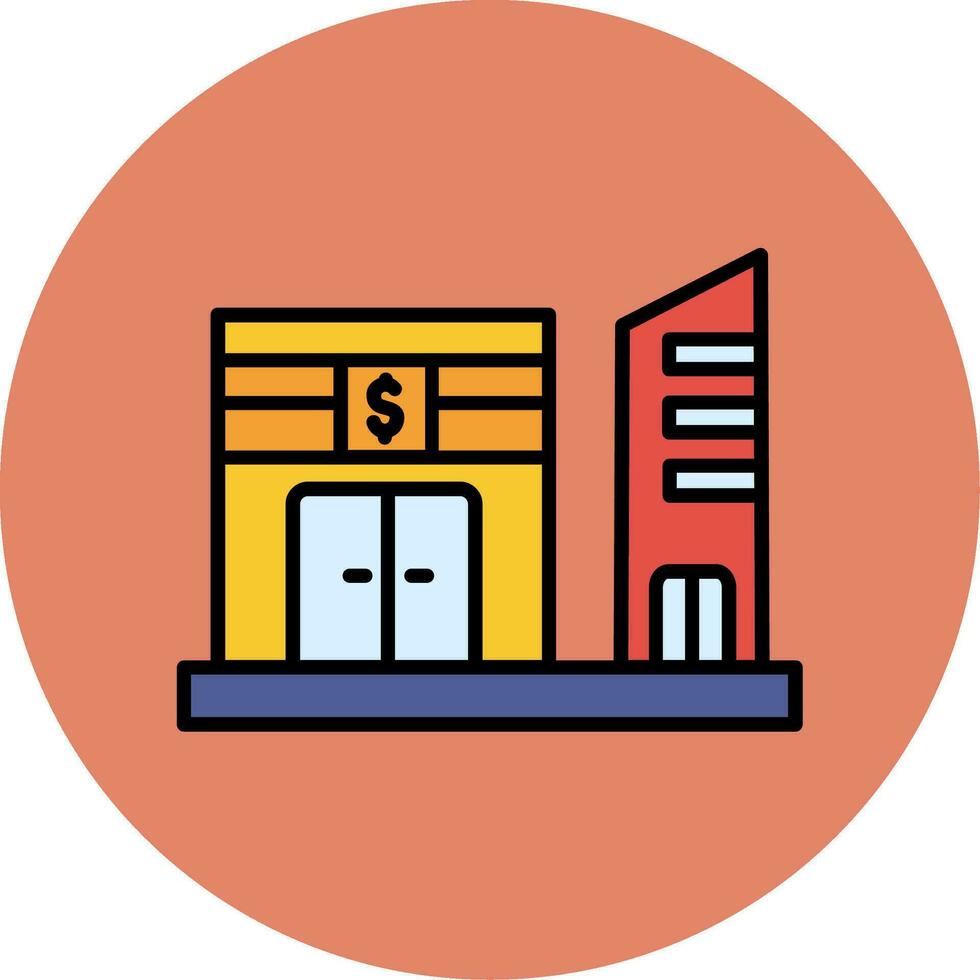 Office Building Vector Icon