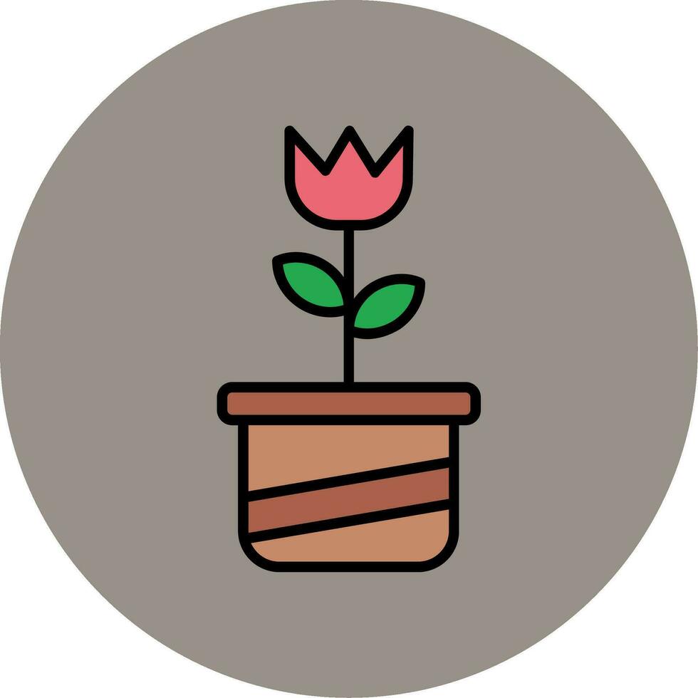 icono de vector de planta