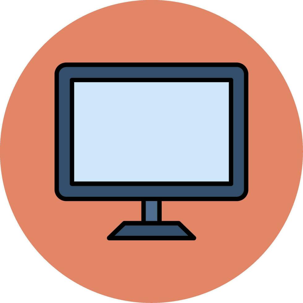 Lcd Vector Icon