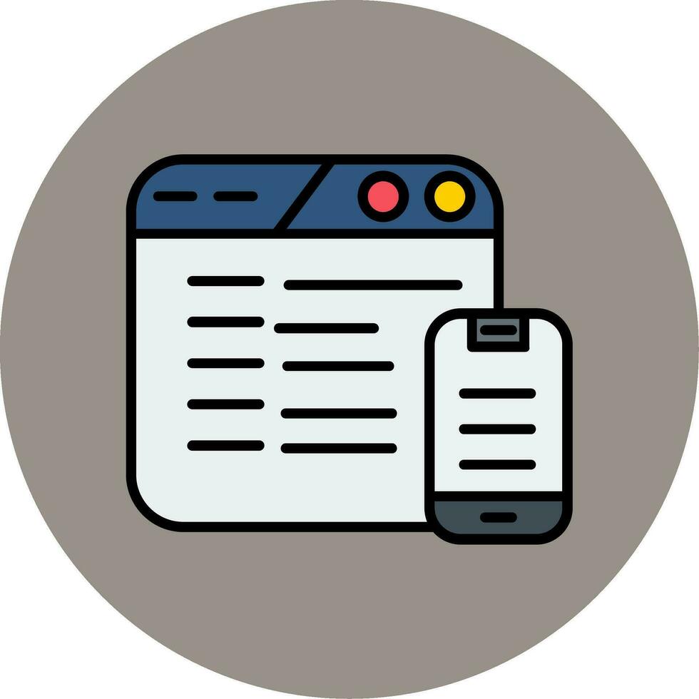 Responsive Vector Icon