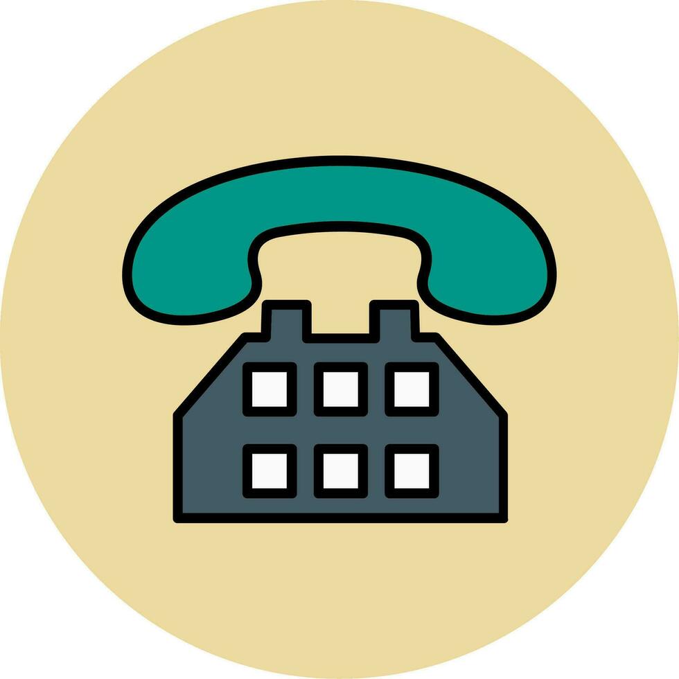 icono de vector de teléfono