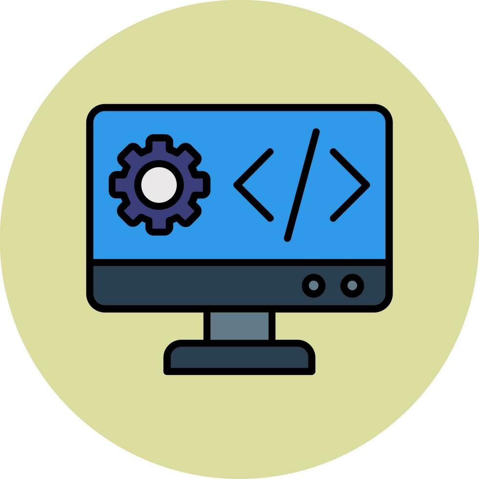 Computer  Vector Icon