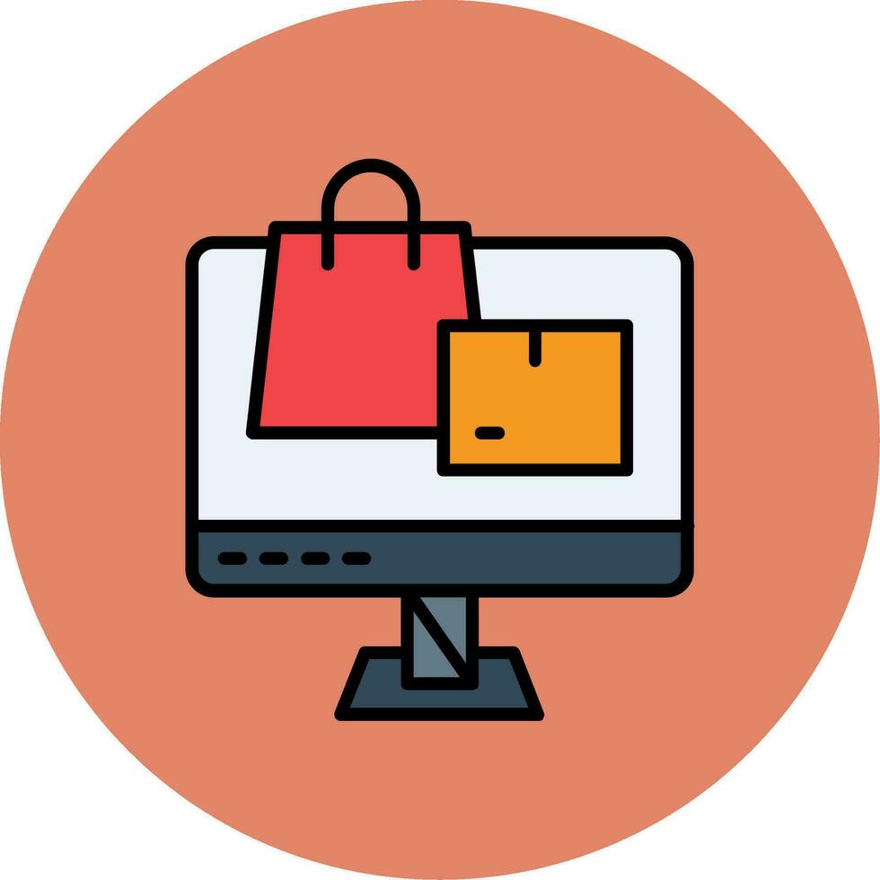 Online Shop Vector Icon