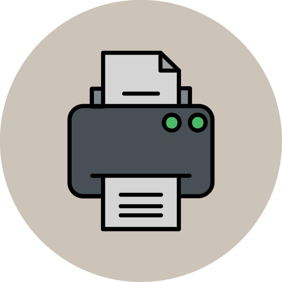 Printer Vector Icon
