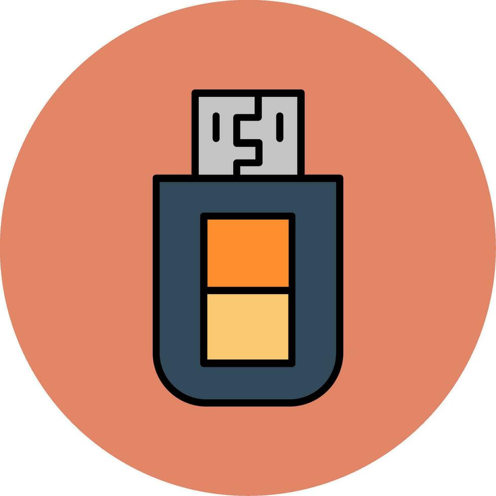 Usb Drive Vector Icon