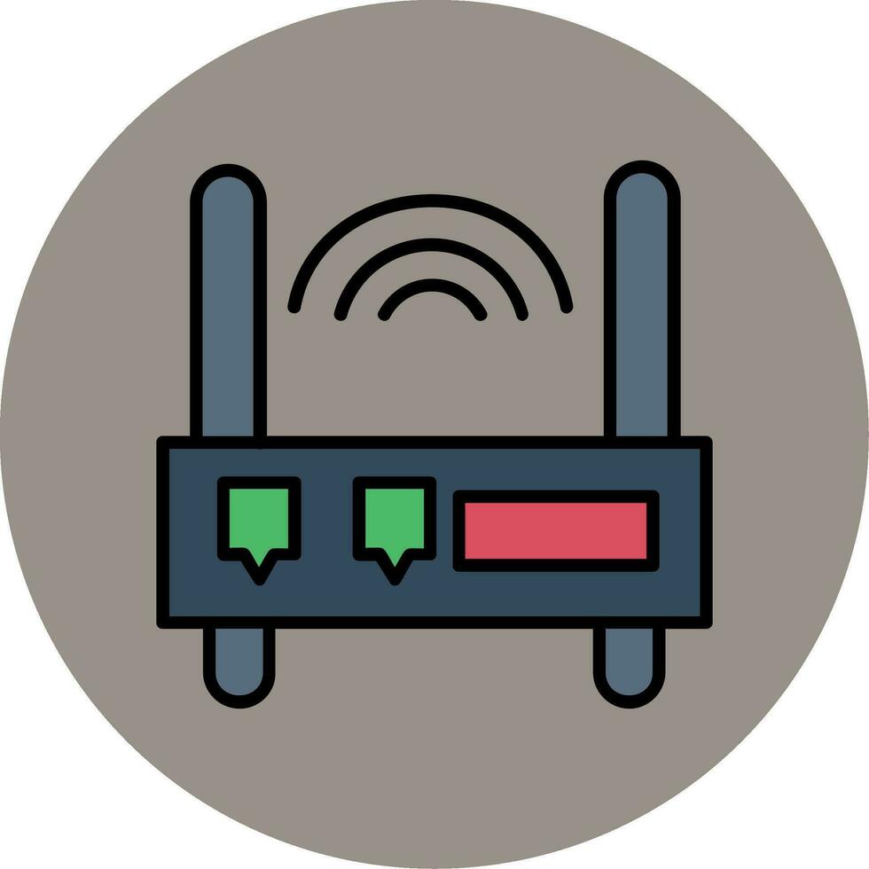 Wifi Router Vector Icon