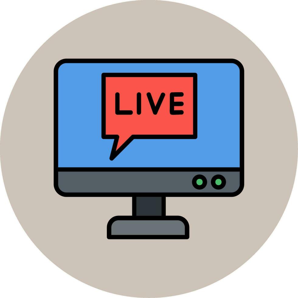 Live Chat Vector Icon