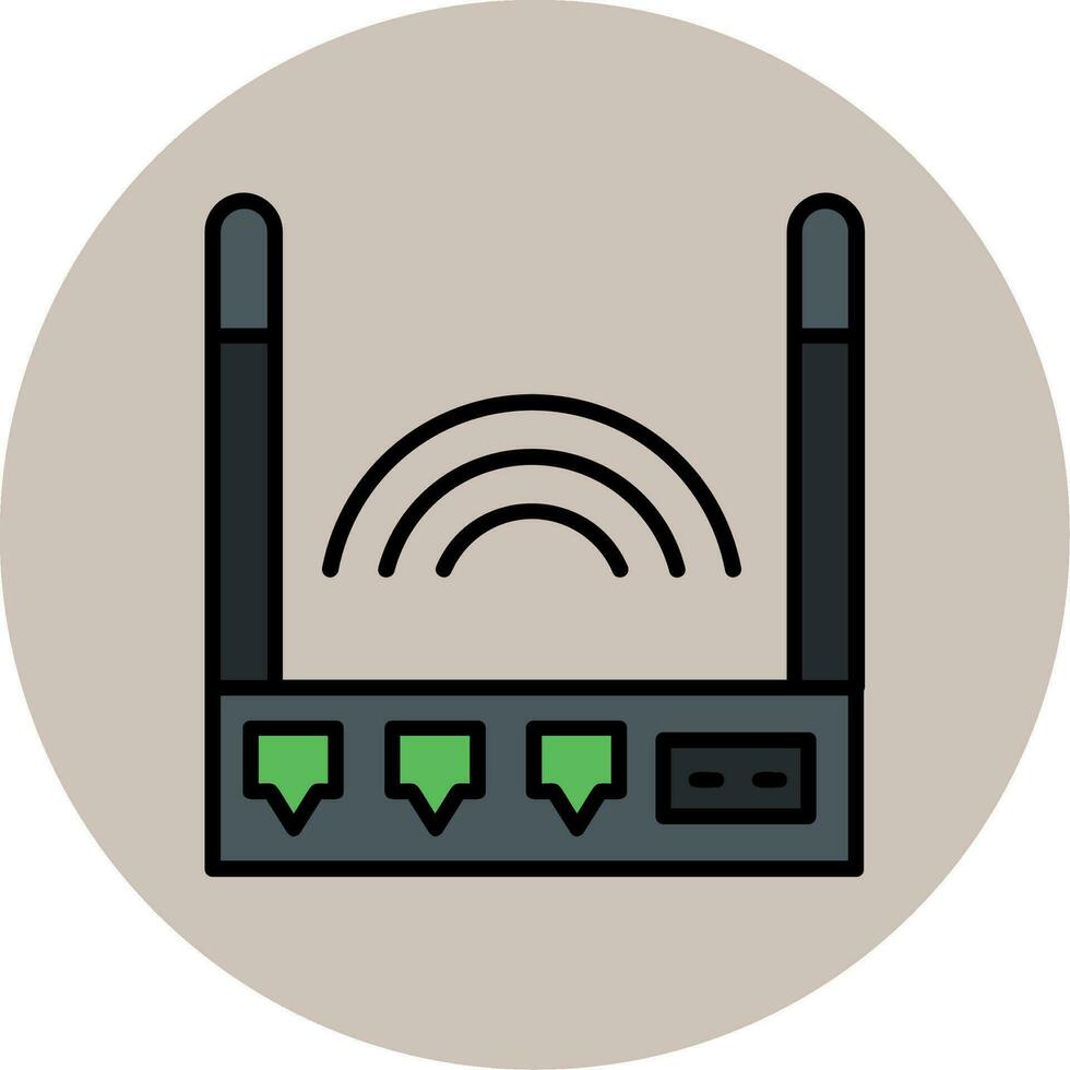 Router Vector Icon