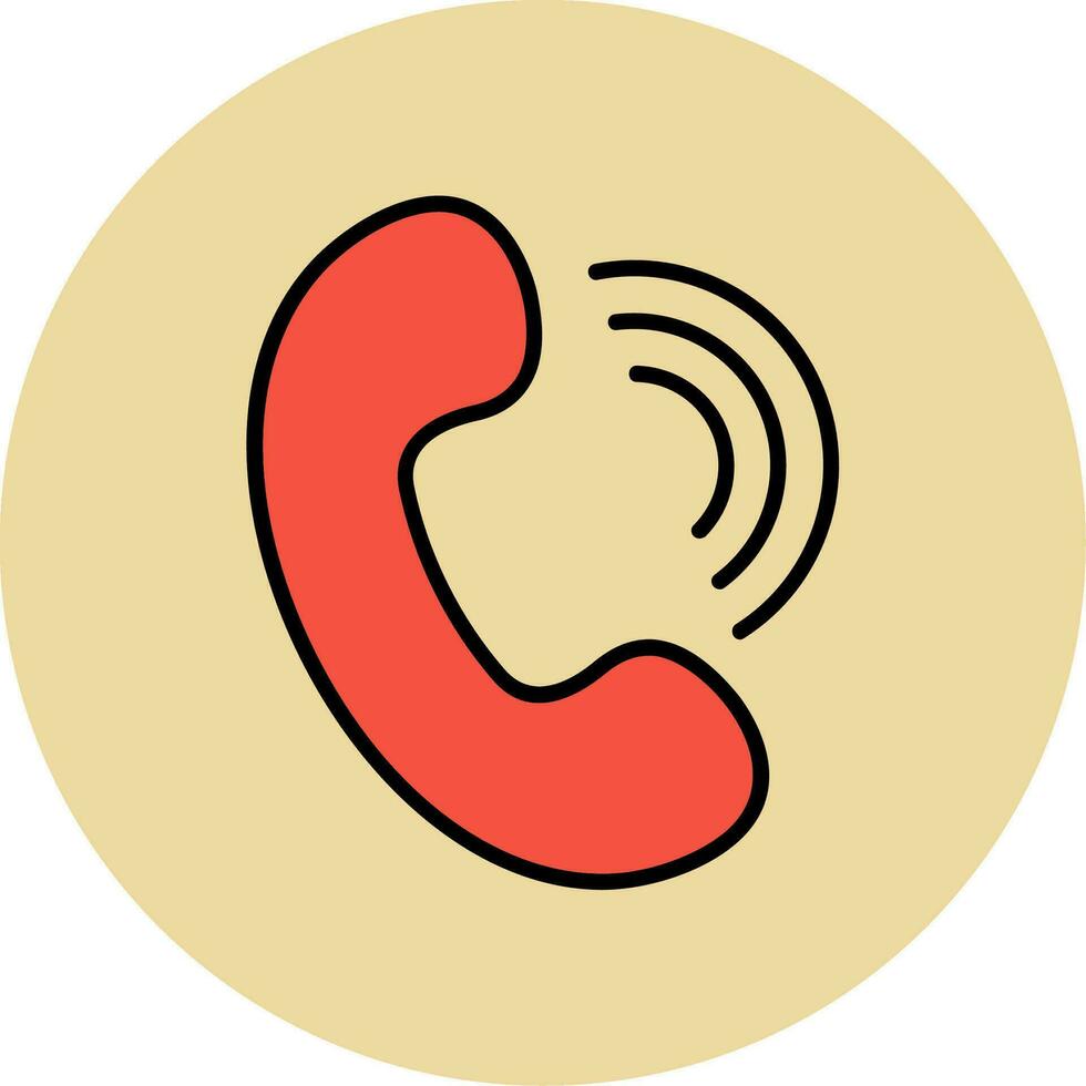 Phone Call Vector Icon