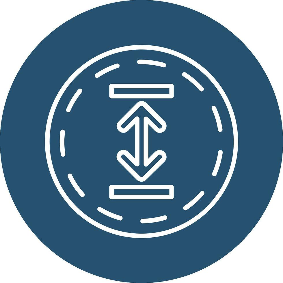 Between Vector Icon