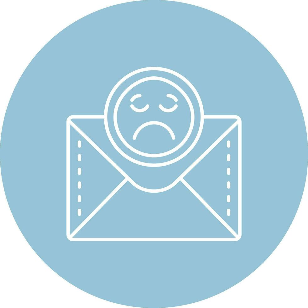 Emoji Line color circle Icon vector
