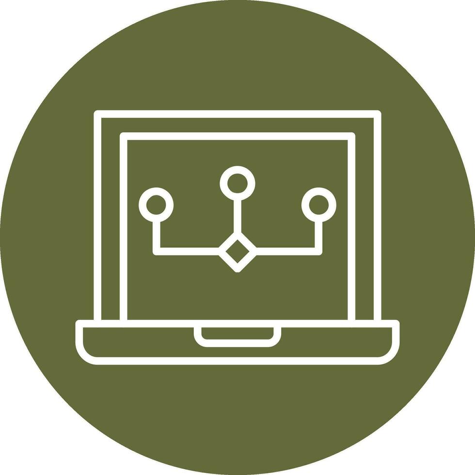 Data Modeling Vector Icon