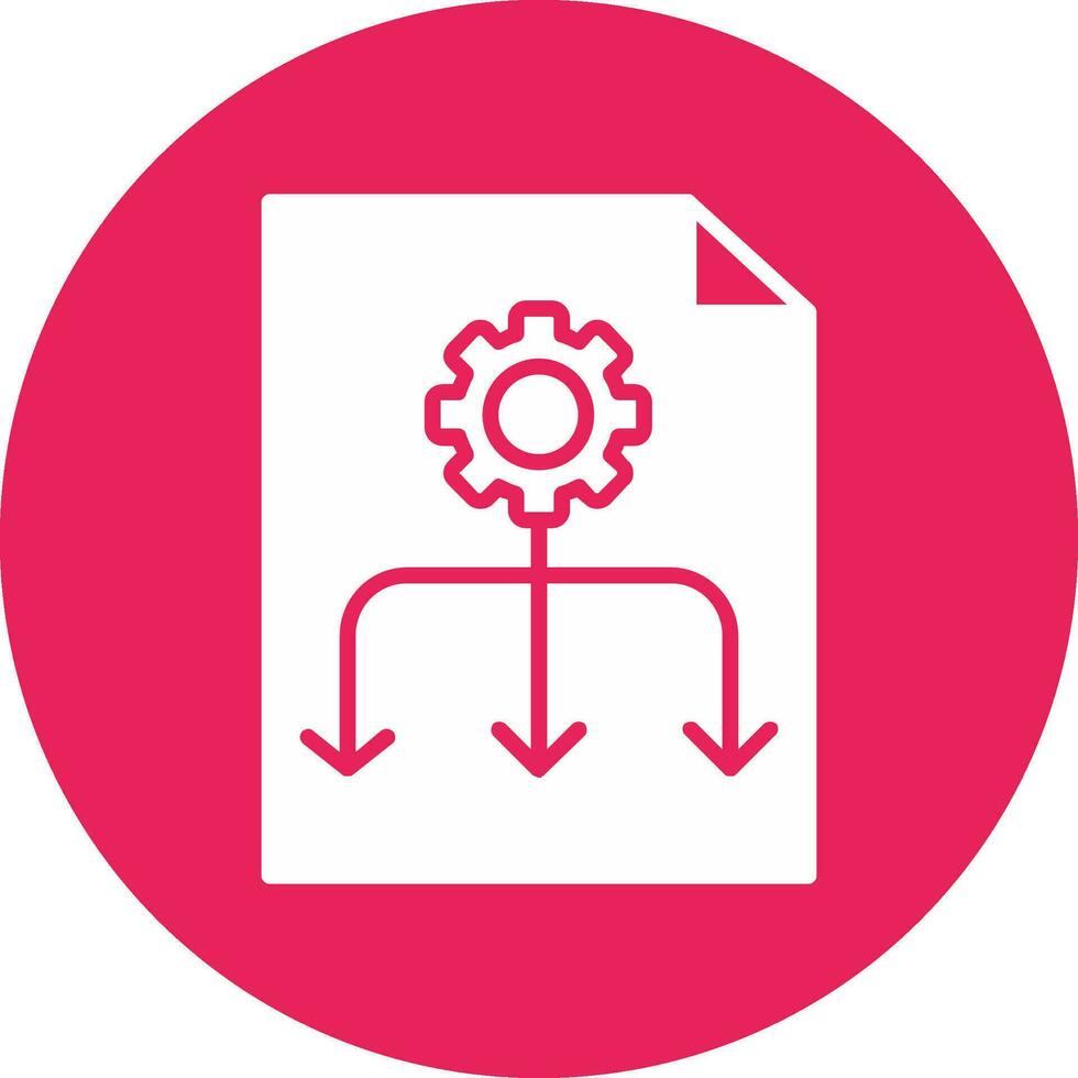 Workflow Vector Icon
