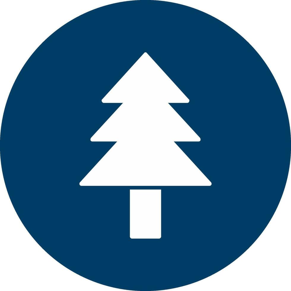 Pine tree Vector Icon