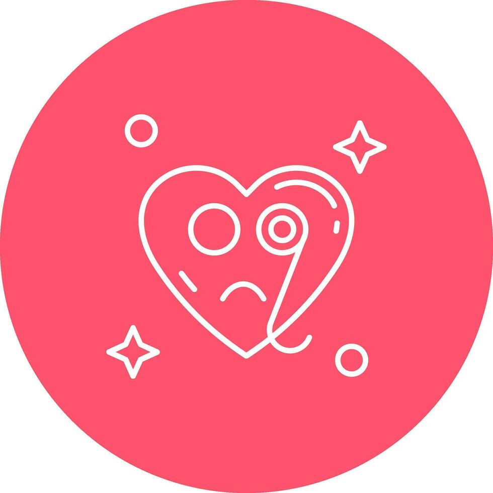 Detective Line color circle Icon vector