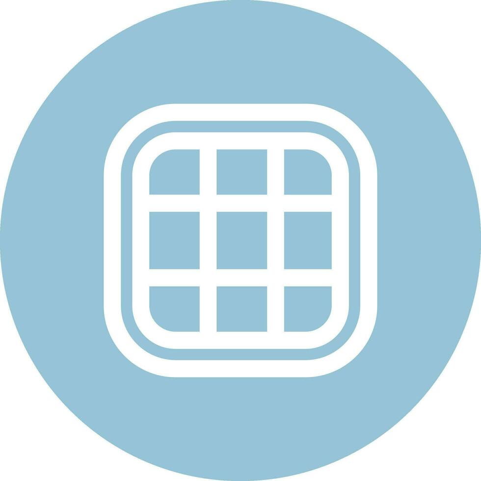 Layout Line color circle Icon vector