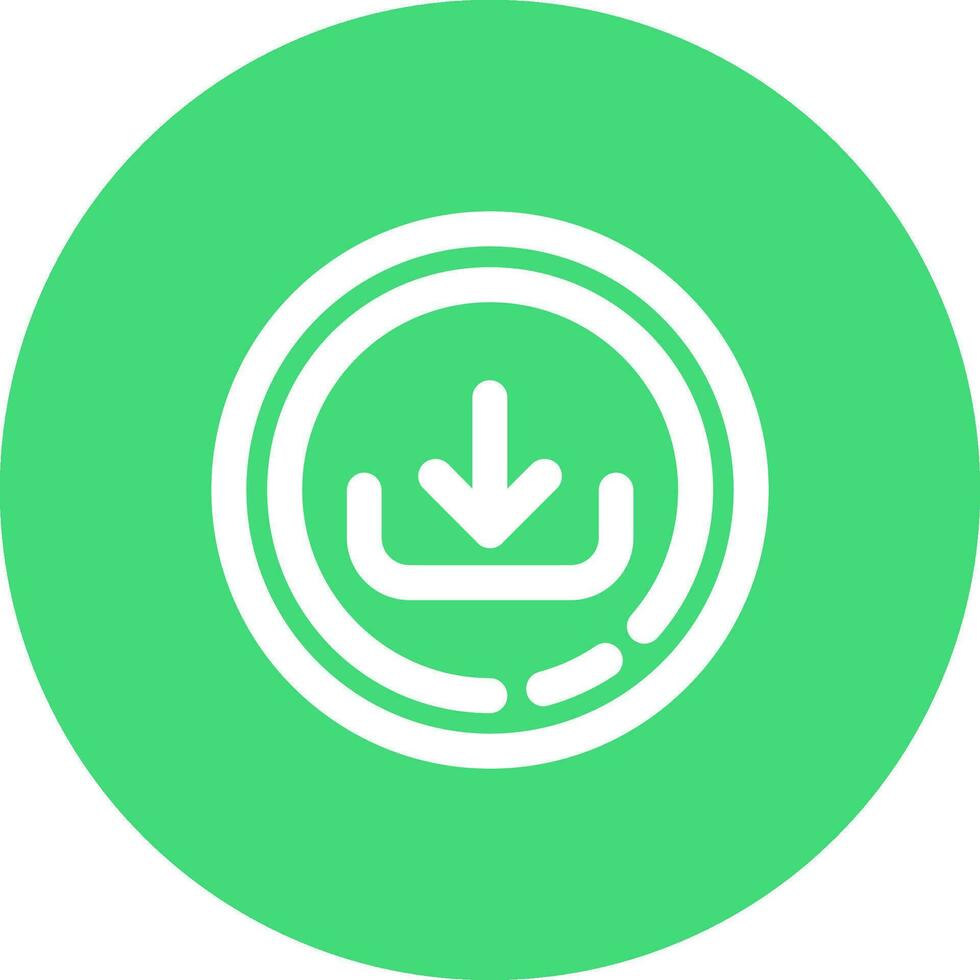 Download Line color circle Icon vector
