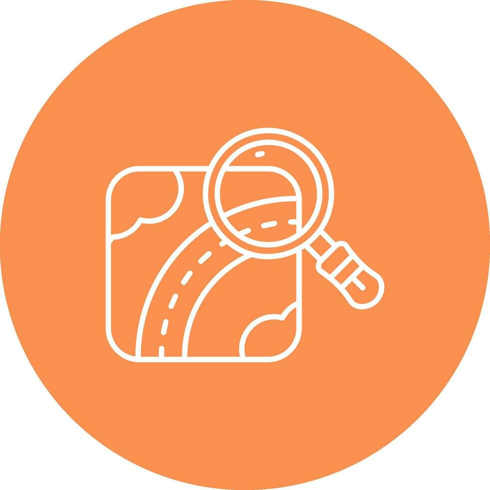 Find Line color circle Icon vector
