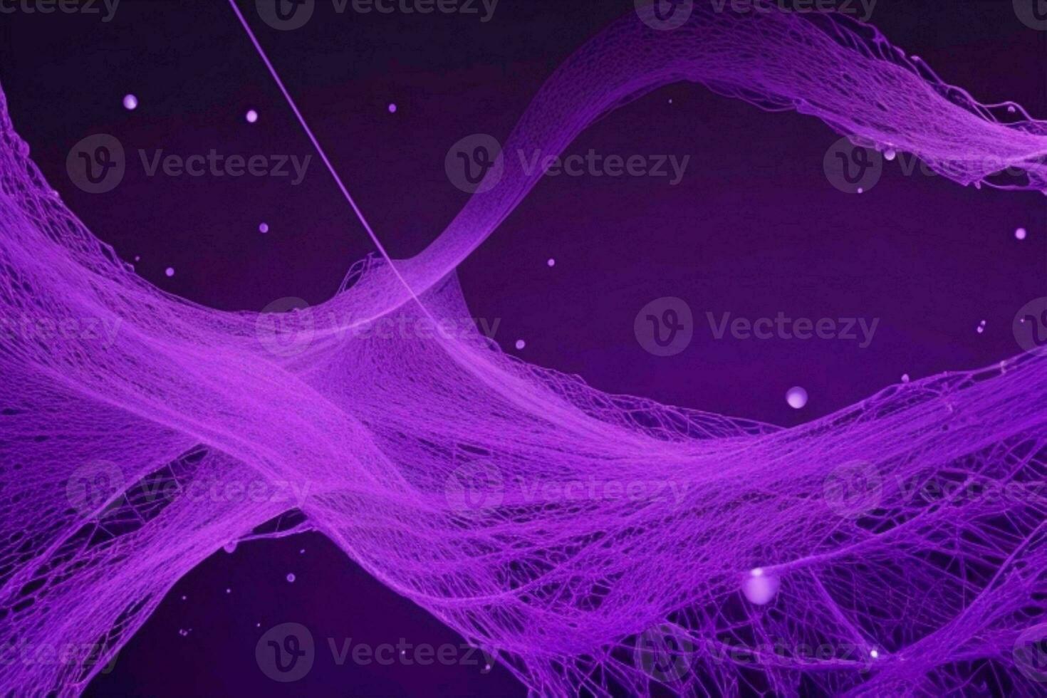 AI generated Network line of connecting stream with a wave of Futuristic abstract wave wallpaper background. Pro Photo
