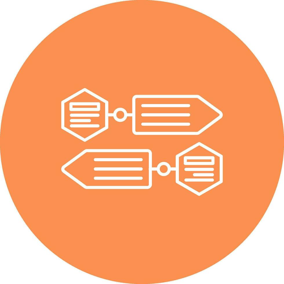 Infographic elements Line color circle Icon vector