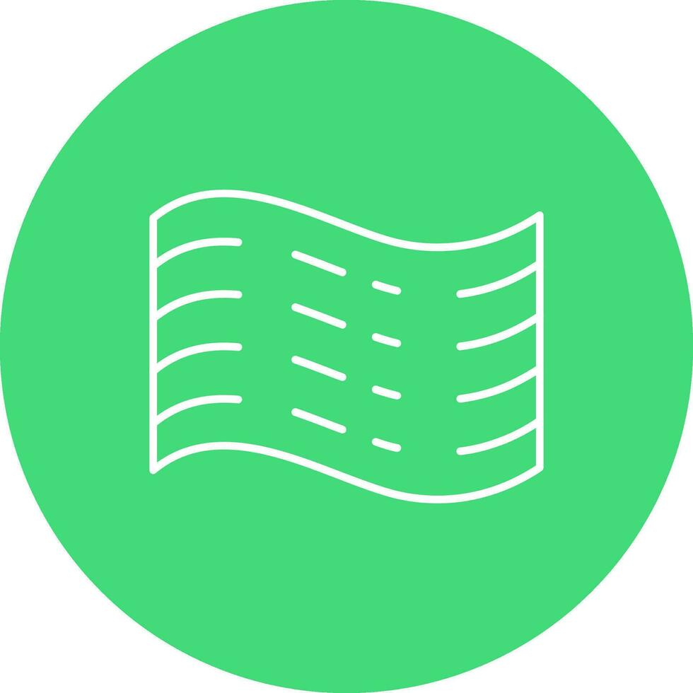 Haze Line color circle Icon vector