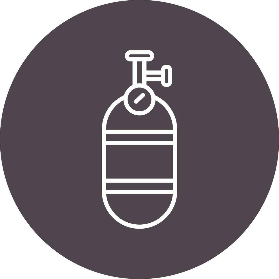 Oxygen Tank Vector Icon