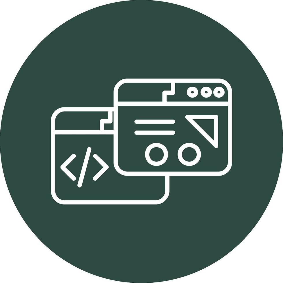 Pop Up Vector Icon