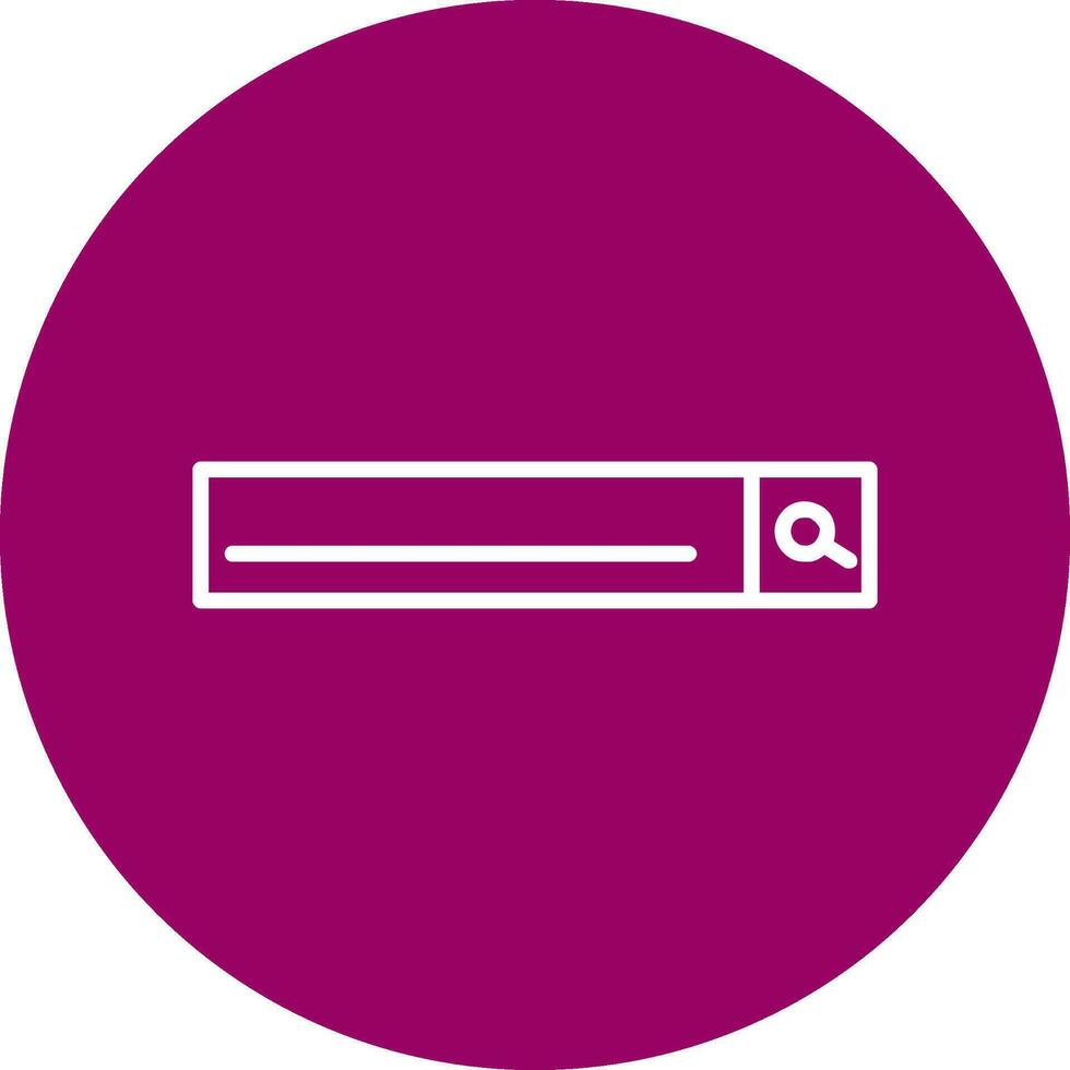 Seaching bar Vector Icon