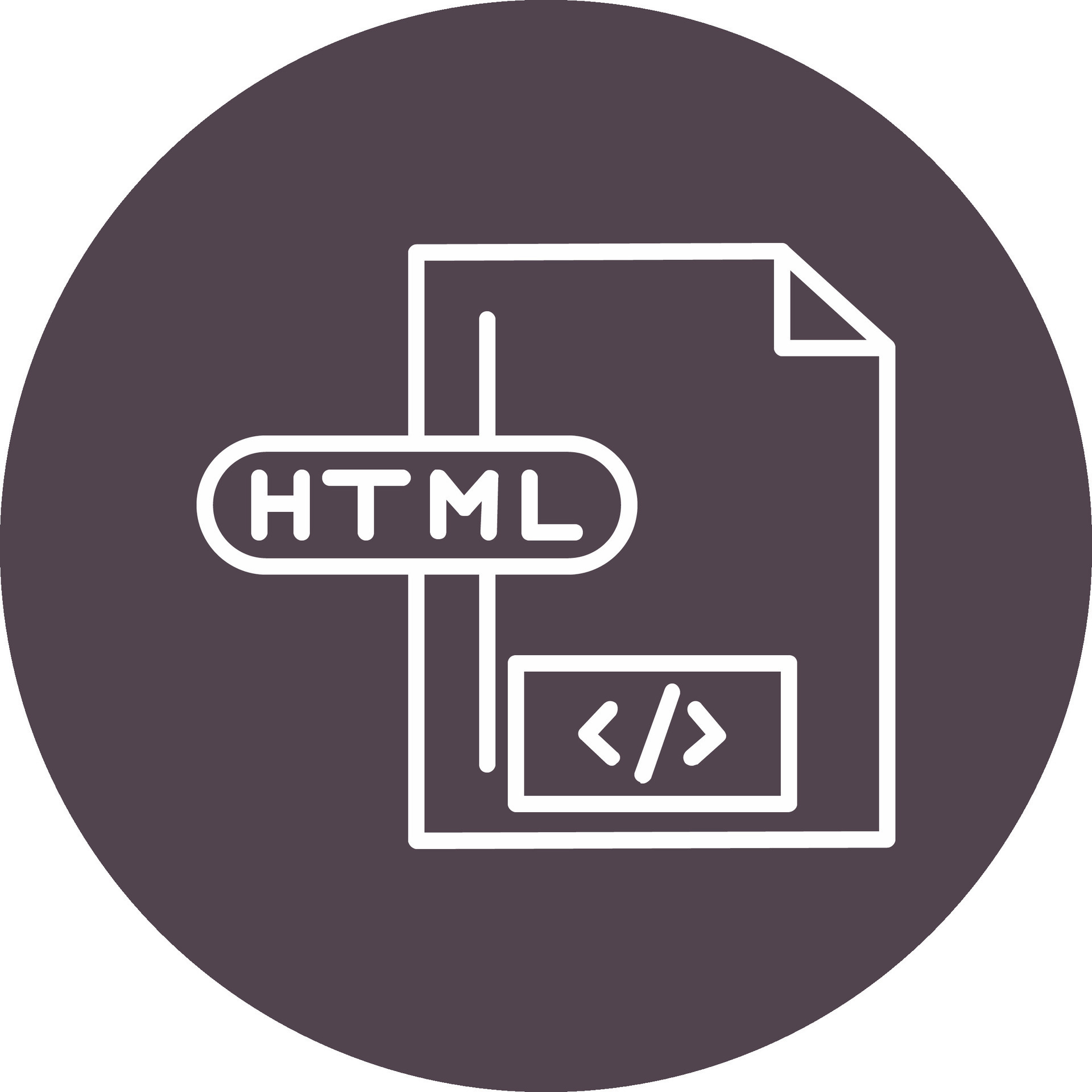 Html File Vector Icon 36973579 Vector Art at Vecteezy
