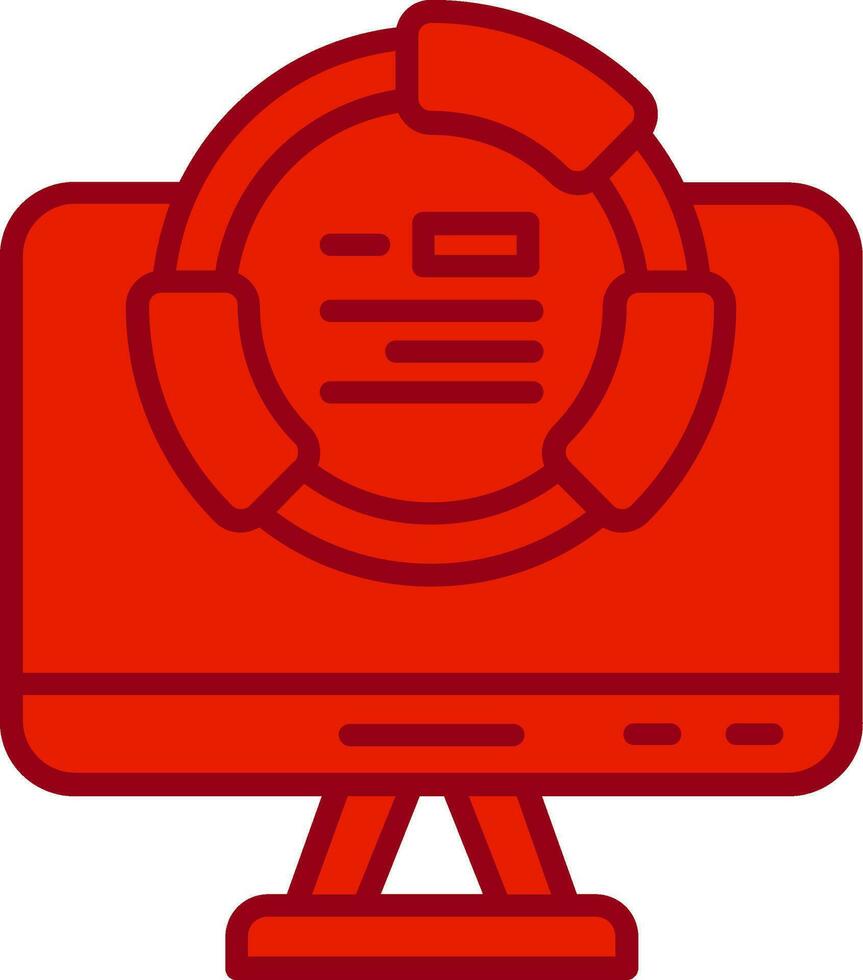 Computer Vector Icon