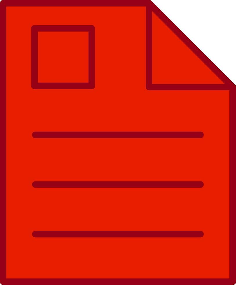 Contact Page Vector Icon