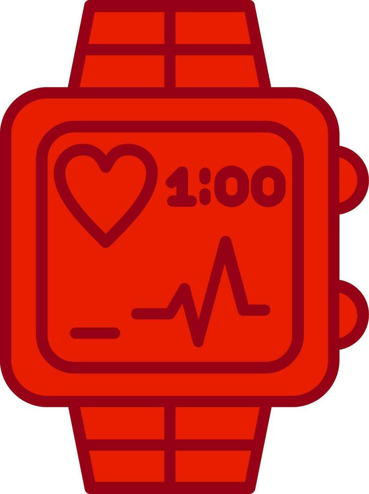 icono de vector de reloj inteligente