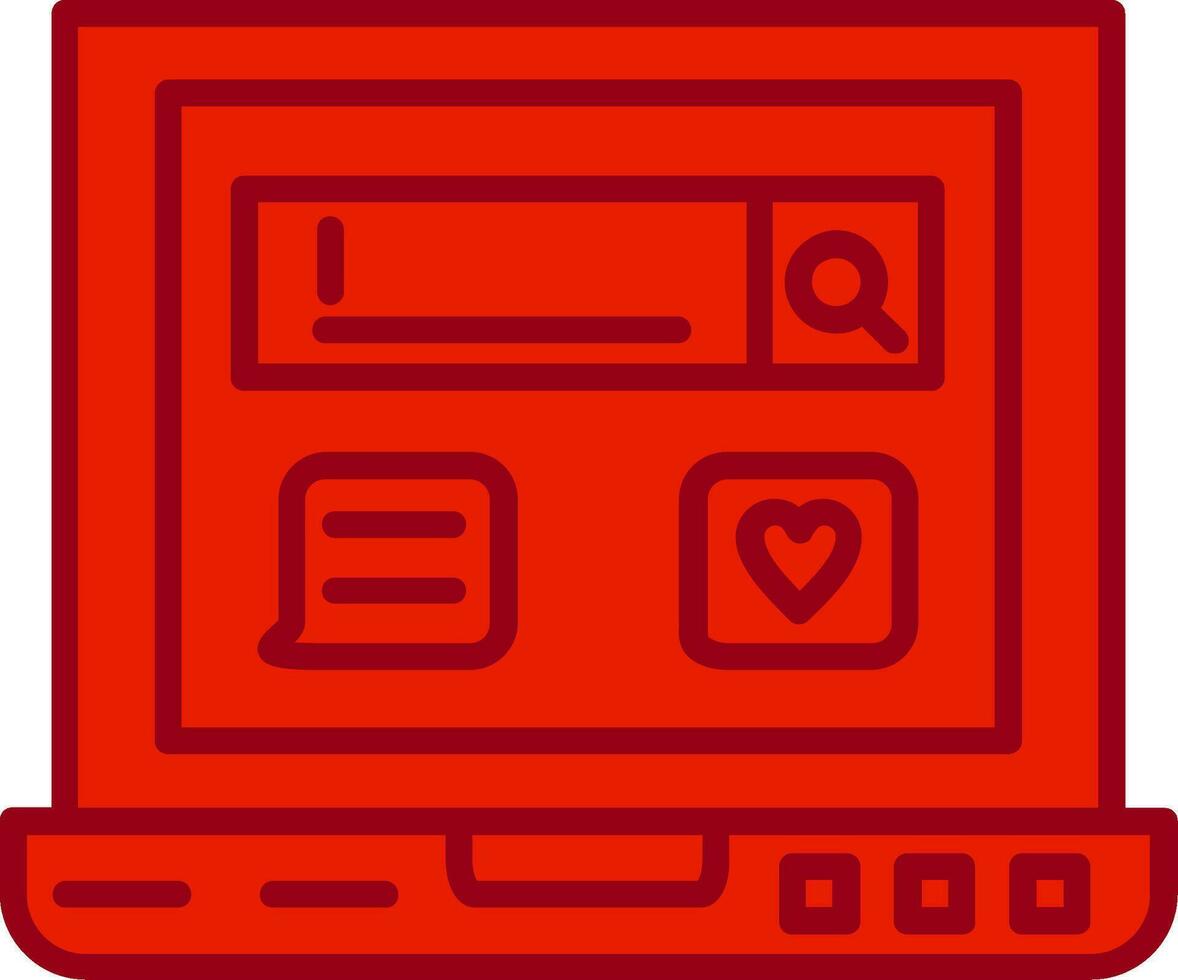 Social Media Vector Icon