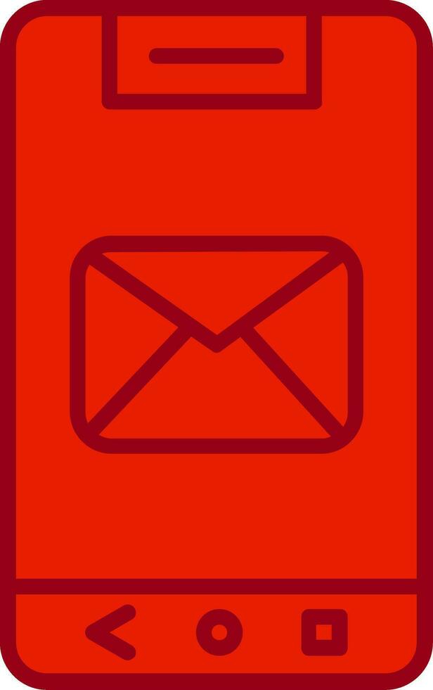 icono de vector de correo