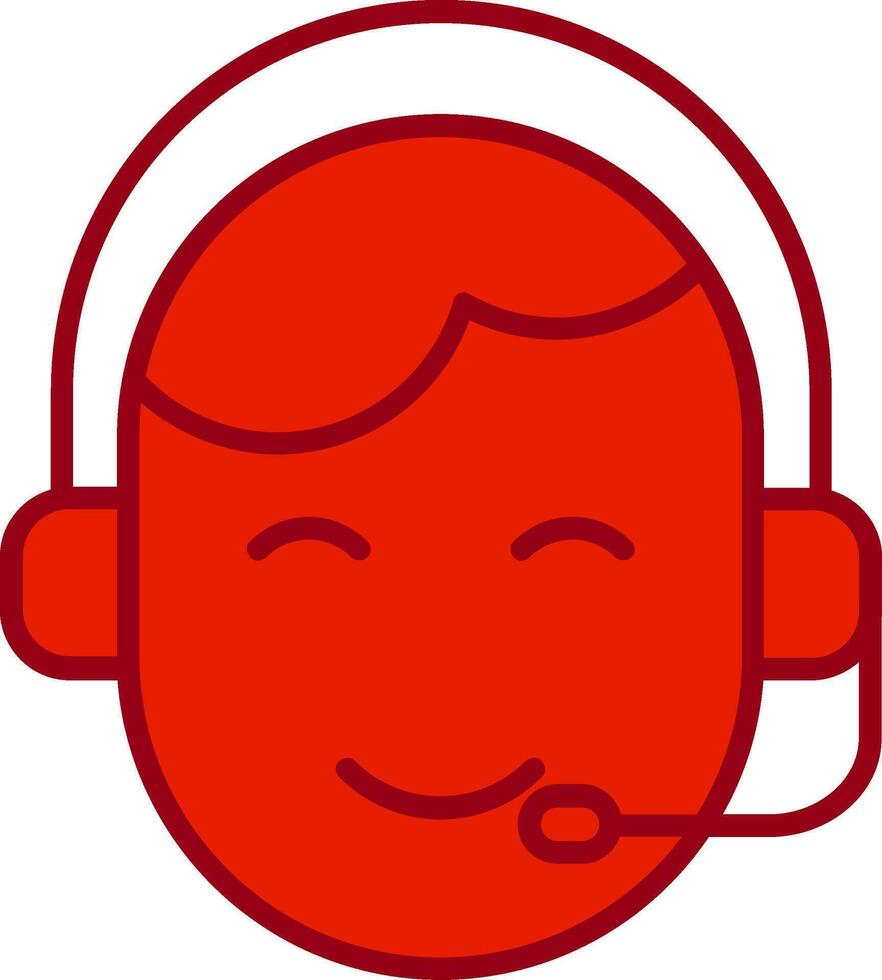 Customer Service Agent Vector Icon