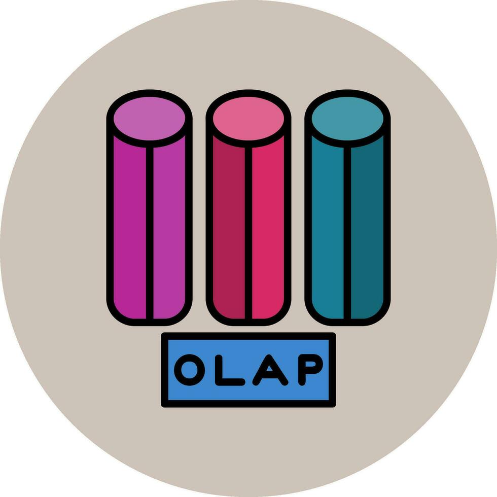 olap vector icono