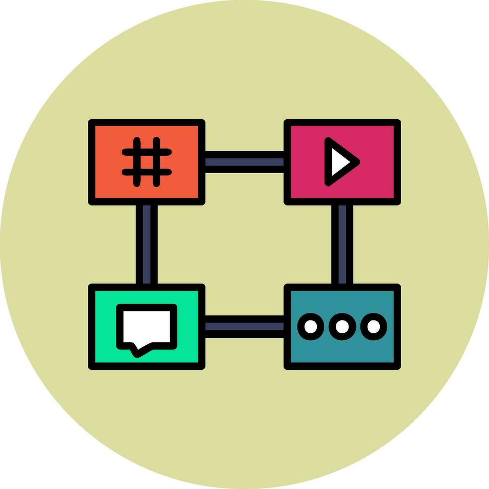 Social Media Vector Icon