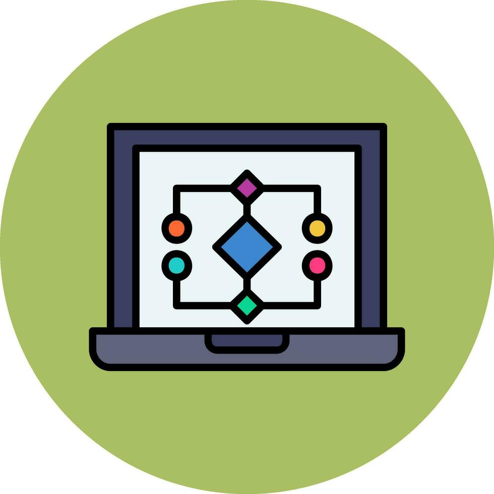 Data Model Vector Icon