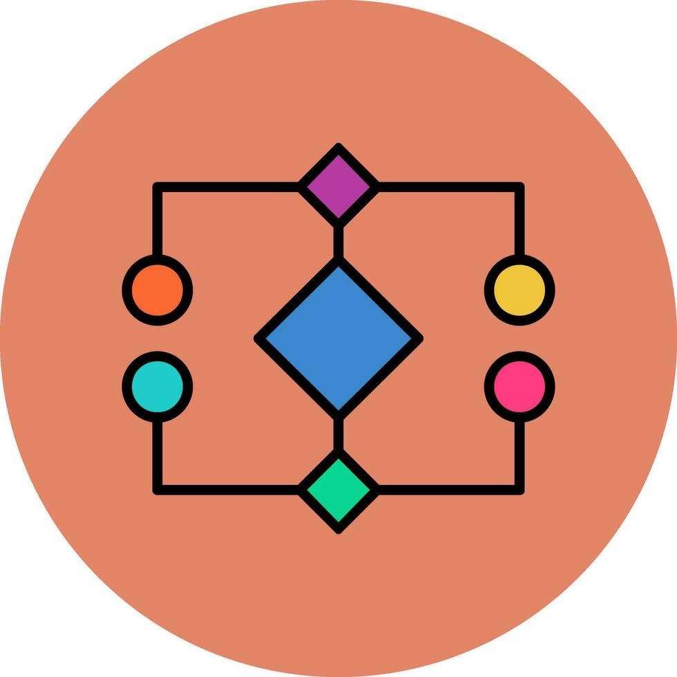 Data Model Vector Icon