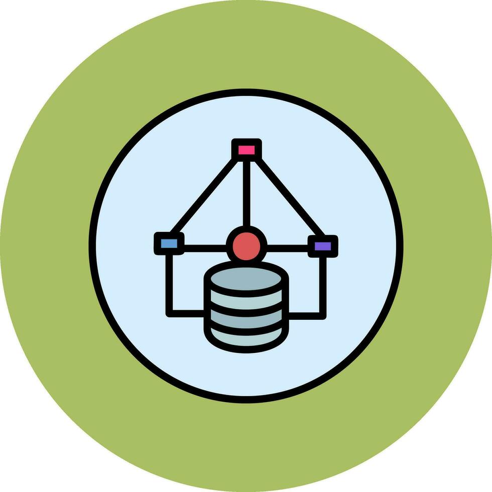 Data Model Vector Icon