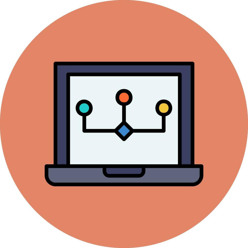 Data Modeling Vector Icon