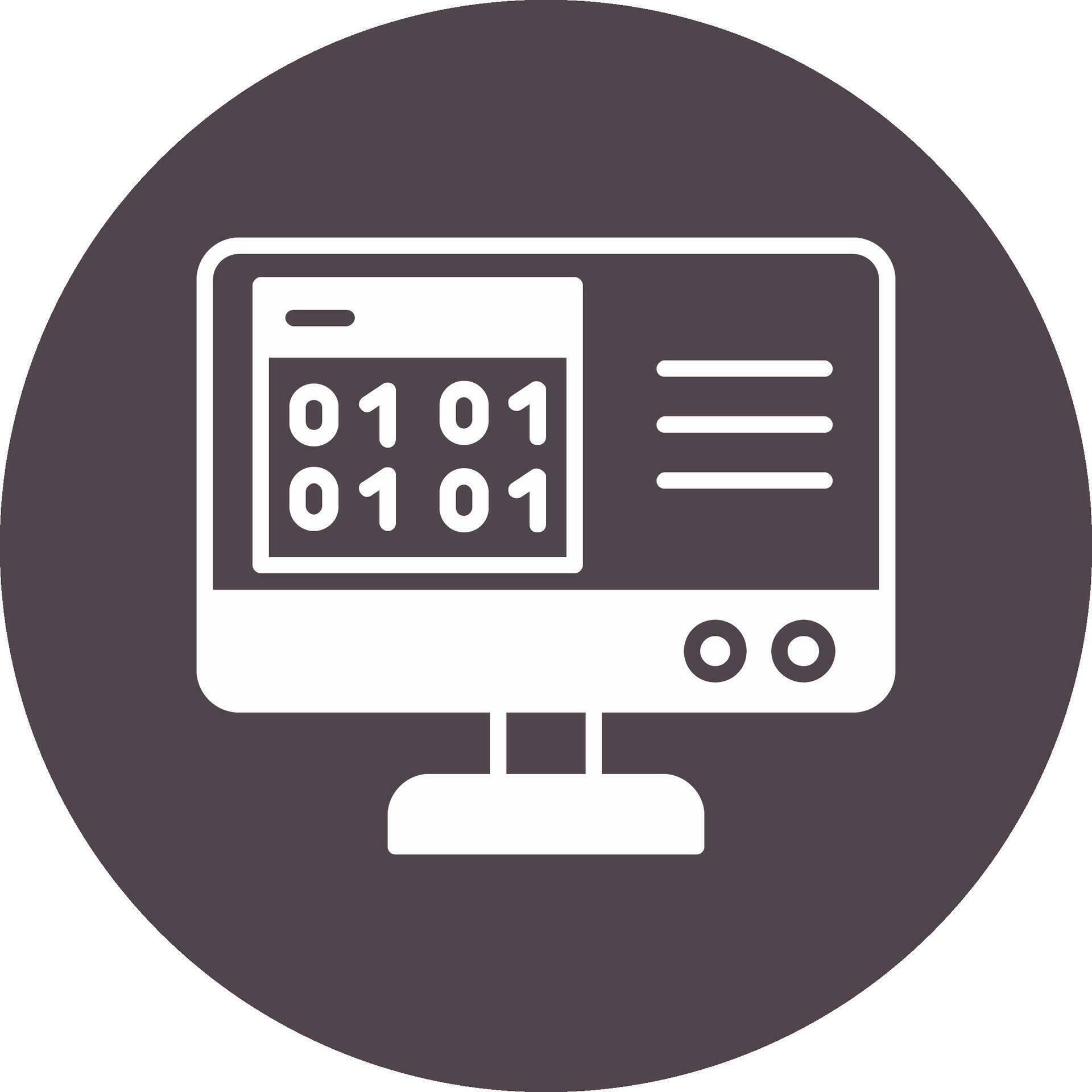 Binary Code Vector Icon 36975190 Vector Art at Vecteezy