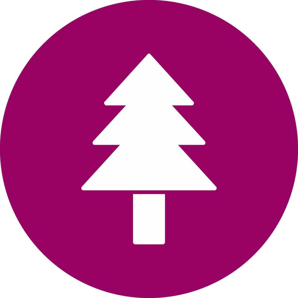 Pine tree Vector Icon