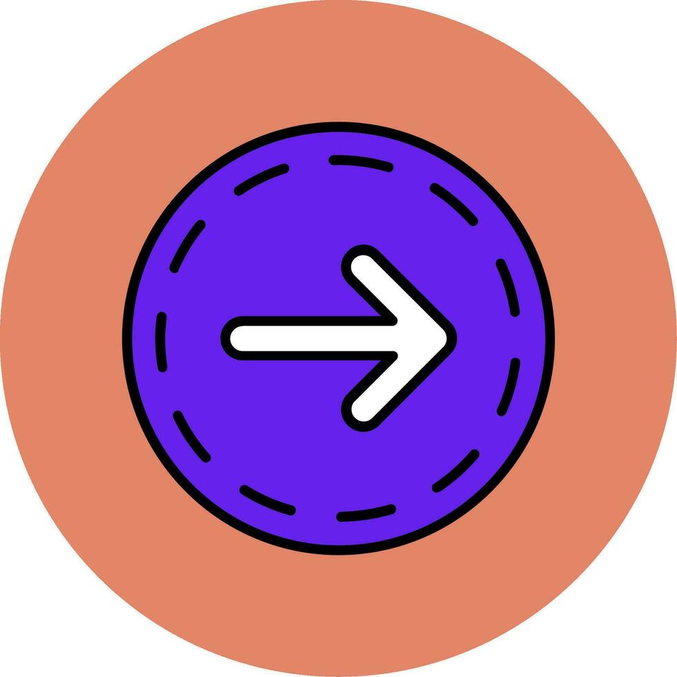 Right Arrow Vector Icon