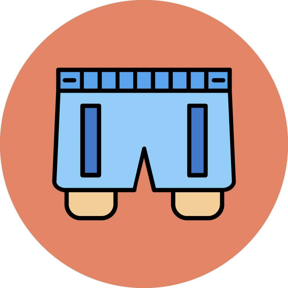 icono de vector de traje de baño