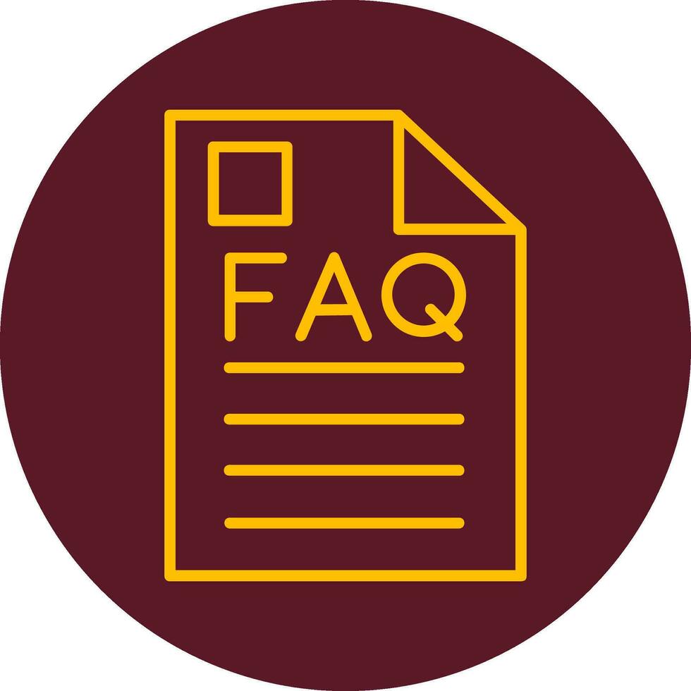 Faq Vector Icon