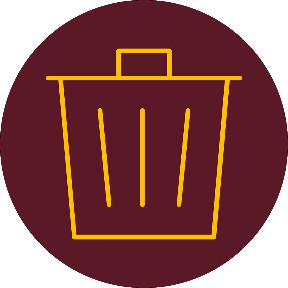 Trash Bin Vector Icon