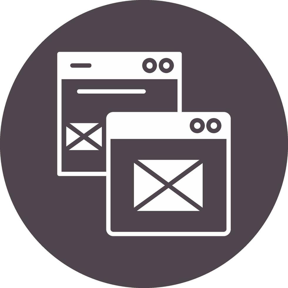Landing Page Vector Icon