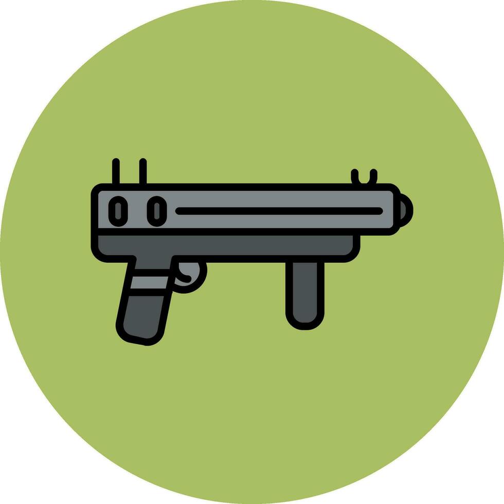 icono de vector de pistola